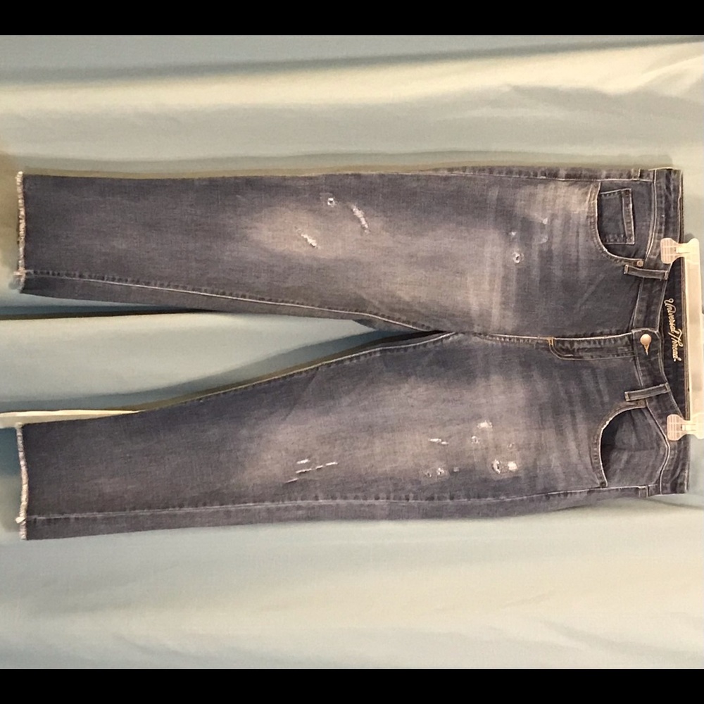Universal Thread Mid Rise Boyfriend Crop Jeans